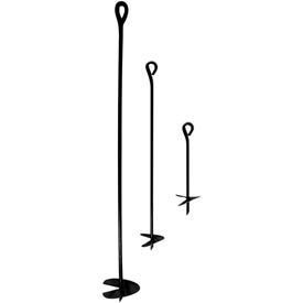 Auger Style Earth Anchor 1/2" x 15" x 4"