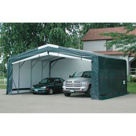 Storage Master Elite 24'W x 14'4"H x 28'L Green