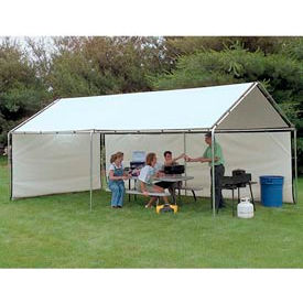 WeatherShield Portable White Canopy 8'W x 10'L