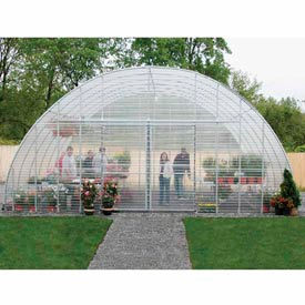 Clear View Greenhouse Kit 30'W x 12'H x 36'L - Natural Gas