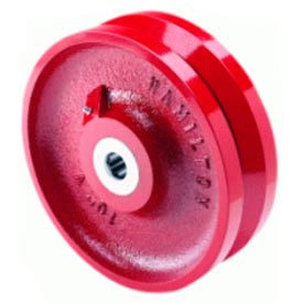 V-Groove Wheel 4 x 1-1/2 - 1/2" Roller Bearing