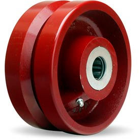 V-Groove Wheel 6 x 2-3/4 - 1" Roller Bearing