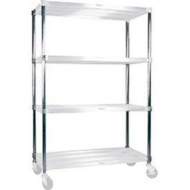 Sani-Adjustable Shelving Pole, 54" H