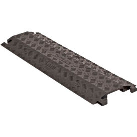 Drop Over Cable Protector 1 CH 10.75"W - Black