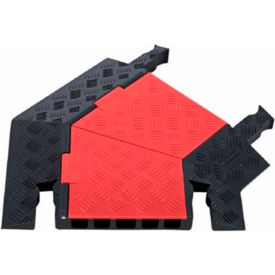 Guard Dog 5 CH 45 Degree Right Turn - Orange Lid/Black Base