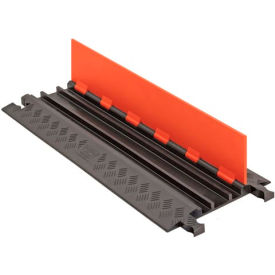 Low Profile, 3 CH - Orange Lid/Black Base