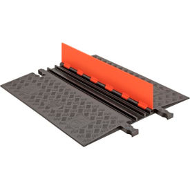 Low Profile, 3 CH - Orange Lid/Black Base - ADA Ramps
