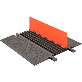 Low Profile, 5 CH - Orange Lid/Black Base - ADA Ramps
