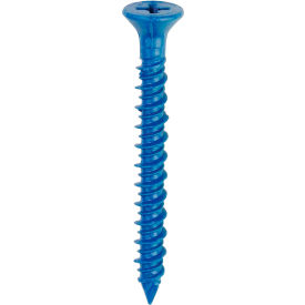 1/4" x 4" Concrete Anchor - Phillips Head - Made In USA - Pkg of 25