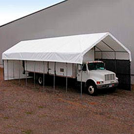 Canopy, 16'W x 40'L, White