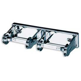 Locking 2 Roll Toilet Tissue Dispenser