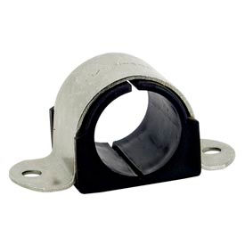 3/4" Pipe Stainless Steel Omega Cushion Clamp