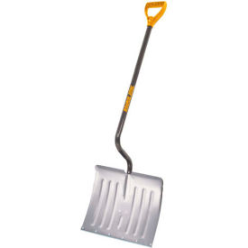 18" Ergonomic Aluminum Blade Combo Snow Shovel W/ Steel D-Grip Handle