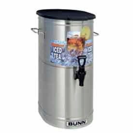 Iced Tea/Coffee Dispenser - 4 Gal./Brew-Through Lid