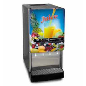 Silver Series 4-Flavor Cold Beverage System, Lit Door