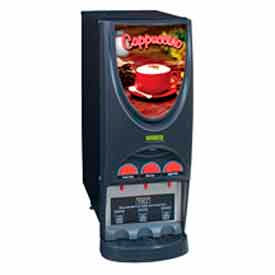 iMix® Beverage Dispenser w/ 3 Hoppers, Cappuccino Display