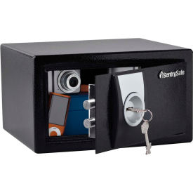 Security Safe X031 - 11-3/8"W x 10-3/8"D x 6-5/8"H, Black
