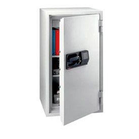 Commercial Fire Safe, Electronic Lock, 5.8 Cu. Ft., Light Gray