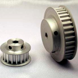 12 Tooth Timing Pulley, 5mm Pitch, Clear Anodized Aluminum - Min Qty 8