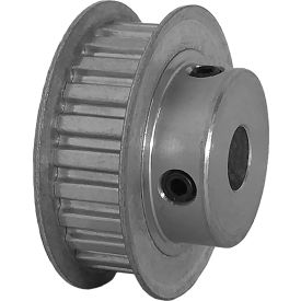 24 Tooth Timing Pulley, (Xl) 1/5" Pitch, Clear Anodized Aluminum, Min Qty 8