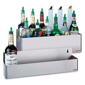 Stainless Steel Rack Bottle Holders, 7-5/8"h x 21 1/8"w x 8"d