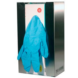 Disposable Glove Dispensers, 1 box capacity stainless steel