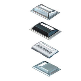 In-Counter Napkin Dispensers, 19-5/8 h x 7 w x 5-1/2 d, Satin Chrome