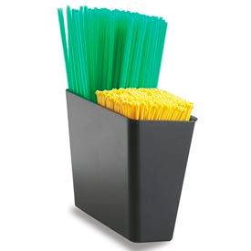 Stir Stick/Straw Caddy, 4.5"h x 5"w x 3"d