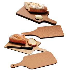 Tuff-Cut Bread Board, 8.5x6.5x3/4" dimensions, 4" Handle & Butter Well
