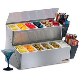 Ultimate Garnish Center, 12 3/4"h x 20 7/8"w x 12"d