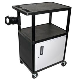 A/V Cart w/ Cabinet - 32x24x40-1/2