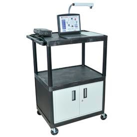 A/V Table w/ Cabinet - 32x24x48-1/4