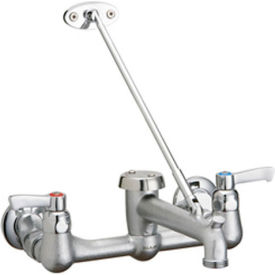 Elkay Wall Mounted 8" Center Service Faucet with Bucket Hook, Model LKB940C