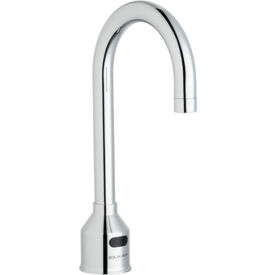 Elkay LKB721C Commercial Sensor Operated Battery Powered Deck Mount Faucet, Chrome