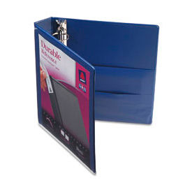 Durable Vinyl View Binder, 1-1/2" Capacity, Blue