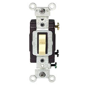 20A, 120/277V, Single-Pole, Ivory
