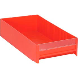 Quantum Patient Drawer - Red, 5-5/8"W x 11"L x 2-1/2"H