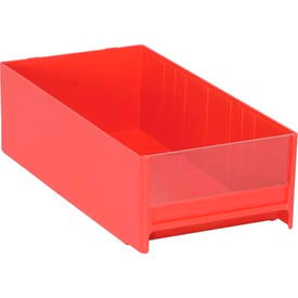 Patient Drawer - Red, 5-5/8"W x 11"L x 3-5/16"H