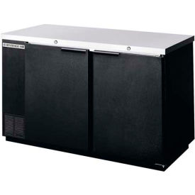 Solid Door Back Bar Refrigerator 27" Base 59"W - BB58HC-1-S