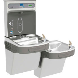 Elkay LZSTL8WSSK ezH2O Bottle Filling Station, Bi-Level, Refrigerated, Filtered Stainless