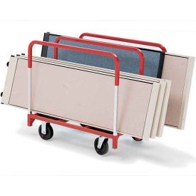 Panel Mover with 6" Phenolic Casters, 2 Fixed & Swivel, 3 Uprights