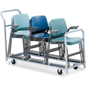 Folding/Stacking Chair Truck, 68"L x 23"W, All Steel