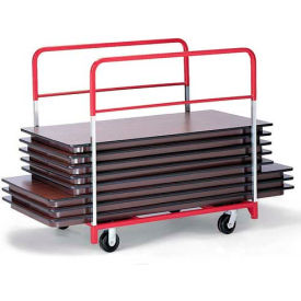 Round/Rectangular Folding Table Mover 2 Fixed & 2 Swivel 5" Phenolic Casters