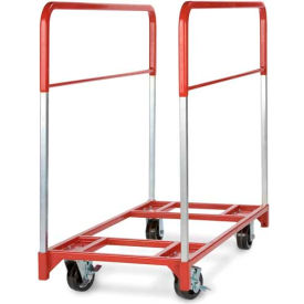 Narrow Round Table Mover, 5" Phenolic Casters, All Swivel
