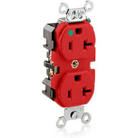 20A, 125V, Duplex Receptacle, Red