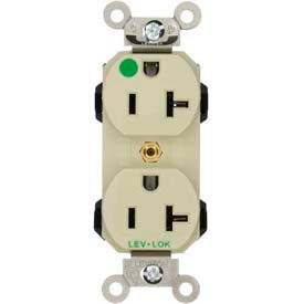 20a, 125v, Duplex Receptacle, Ivory