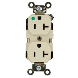 15a, 250v, Duplex Receptacle, Brown