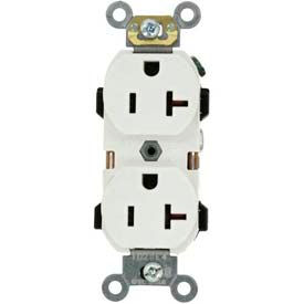 20A, 125V, Duplex Receptacle, White