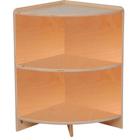 24" High Corner Shelf