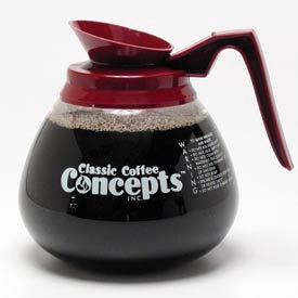 Decanter, Glass, 3-Pack, 12-Cup, Regular Coffee